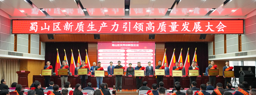 新質(zhì)生產(chǎn)力引領(lǐng)高質(zhì)量發(fā)展！中水三立榮獲“蜀山區(qū)優(yōu)秀創(chuàng)新型企業(yè)”